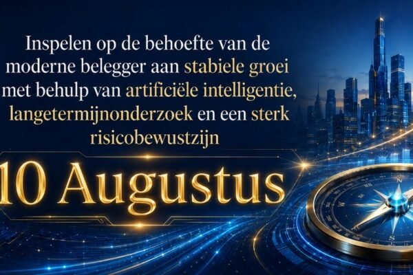 Inspelen op de behoefte van de moderne belegger aan stabiele groei met behulp van artificiële intelligentie, langetermijnonderzoek en een sterk risicobewustzijn